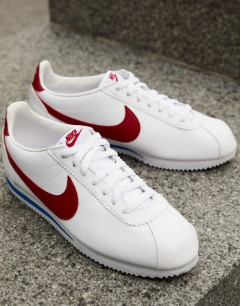 Nike Cortez Leather Bijele - Muške Tenisice | 02569TEXW